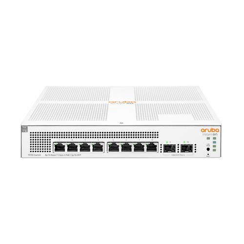 HPE Aruba Networking Aruba Instant On 1930 Géré L2+ Gigabit Ethernet (10/100/1000) Connexion Ethernet, supportant l'alimentation via ce port (PoE) 1U Blanc - JL681A#B2B