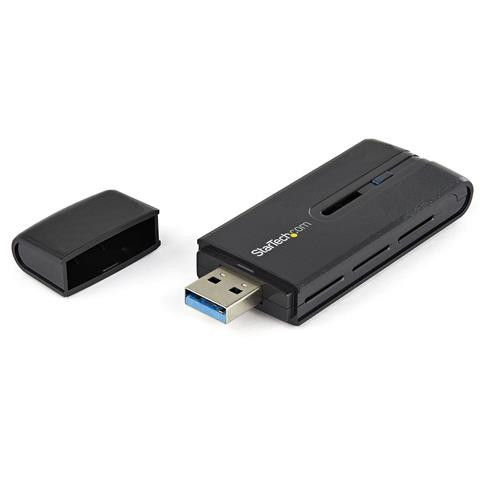 StarTech.com Adaptateur USB 3.0 réseau sans fil AC1200 double bande - Clé USB WiFi 802.11ac - USB867WAC22