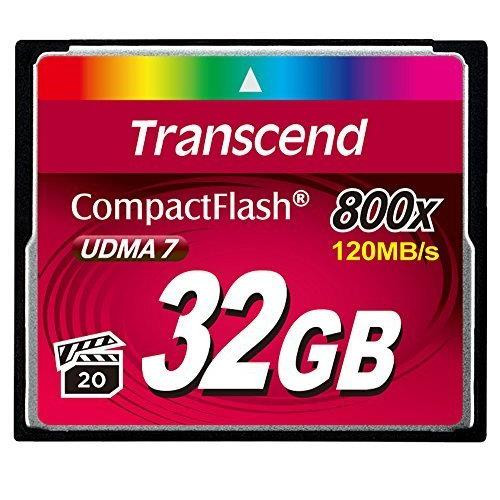 Transcend  mémoire flash 32 Go CompactFlash MLC - TS32GCF800