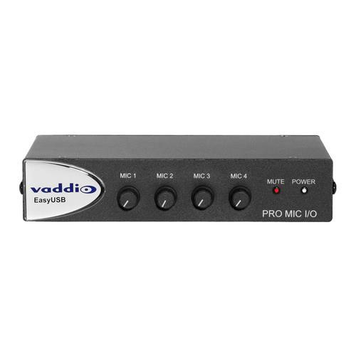 Vaddio EasyUSB PRO MIC I/O Noir Ethernet/LAN 20 - 20000 Hz - 999-8520-000