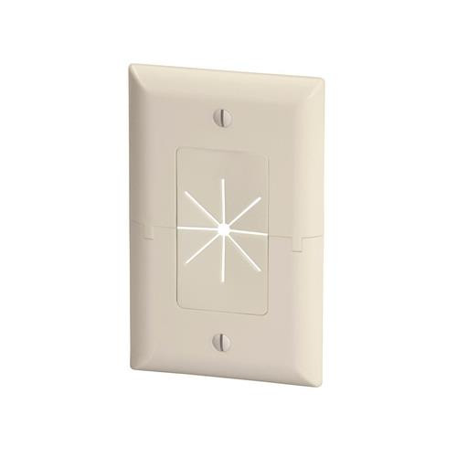 Monoprice  Plaque de commutation et obturateur Amande - 12573