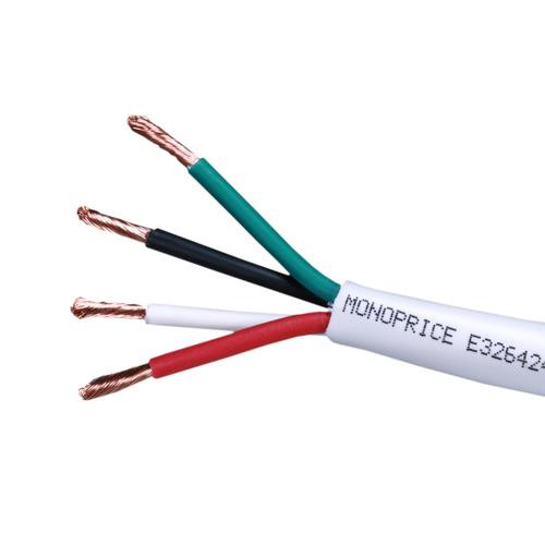 Monoprice 14 AWG, 30.48 m fil électrique 30,48 m Blanc - 4039