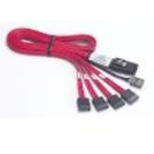 Promise Technology Promise Mini-SAS to SATA(x4) 1 m - CABMS2FN10