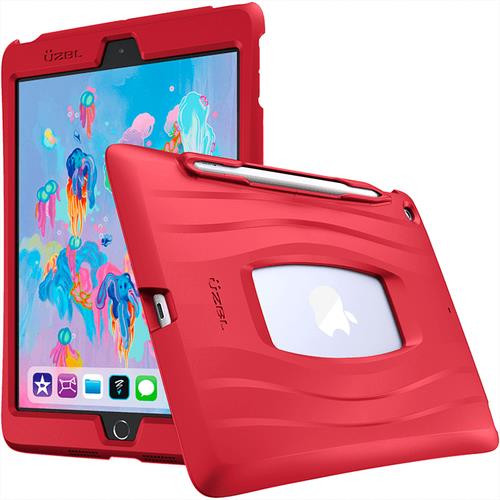 UZBL  étui pour tablette 25,9 cm (10.2") Housse Noir, Translucide - AW-7932-RED