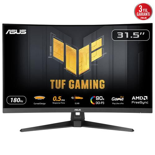 ASUS TUF Gaming VG32WQ3B écran plat de PC 80 cm (31.5") 2560 x 1440 pixels Quad HD LED Noir - 90LM0AP1-B01171