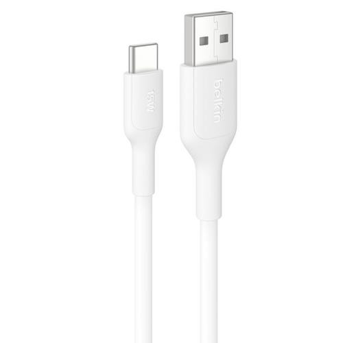 Belkin  câble USB USB 2.0 3 m USB C Blanc - CAB021FQ3MWH