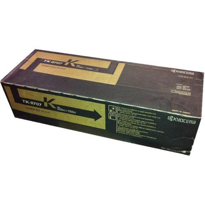 KYOCERA  Cartouche de toner 1 pièce(s) Original Noir - TK-8707K