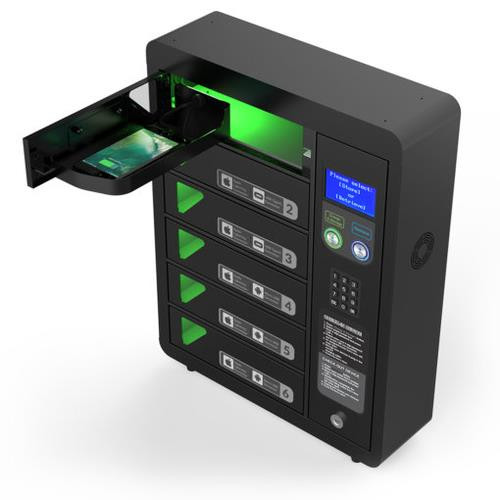 ChargeTech  chariot et rangement roulant Mural Noir - CT-300085