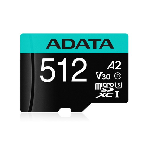 ADATA Premier Pro 512 Go MicroSDXC Classe 10 - AUSDX512GUI3V30SA2-RA1
