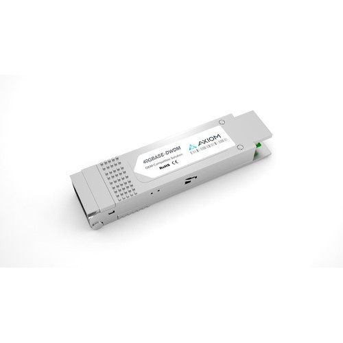 Axiom  module émetteur-récepteur de réseau Fibre optique 40000 Mbit/s QSFP+ 1554,94 nm - QSFP40G-D80-C28-AX