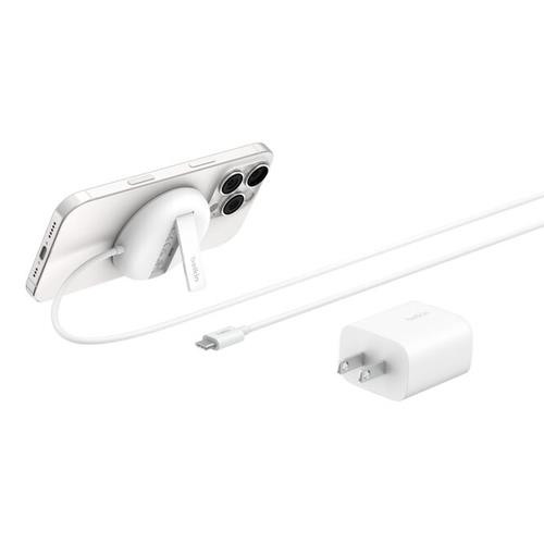 Belkin BoostCharge Pro Casques, Smartphone Blanc Secteur, USB Recharge sans fil Charge rapide Intérieure - WIA011TTWH