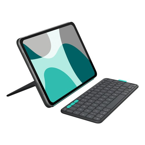 Logitech Flip Folio QWERTY Anglais américain Bluetooth Graphite - 920-013369