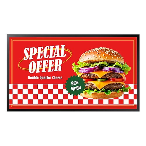 Samsung  Écran d'affichage dynamique 139,7 cm (55") Wifi 3500 cd/m² Noir Tizen 24/7 - LH55OHDEBGBXZA