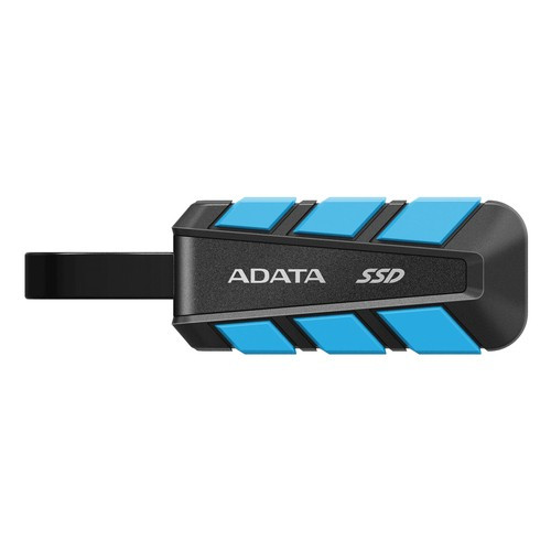 ADATA Externe SSD SC740 2TB Plug&Go blue 1050/1000 MIL.STD 2 To USB Type-C 3.2 Gen 2 (3.1 Gen 2) Noir, Bleu - SC740-2000G-CBU