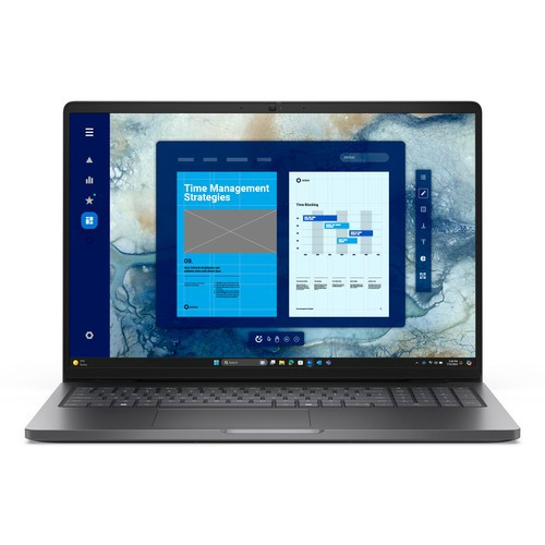 DELL Pro 16 PC16250 Intel Core 5 120U Ordinateur portable 40,6 cm (16") Full HD+ 16 Go DDR5-SDRAM 256 Go SSD Wi-Fi 6E (802.11ax) Windows 11 Pro Anglais américain Noir - C8G51