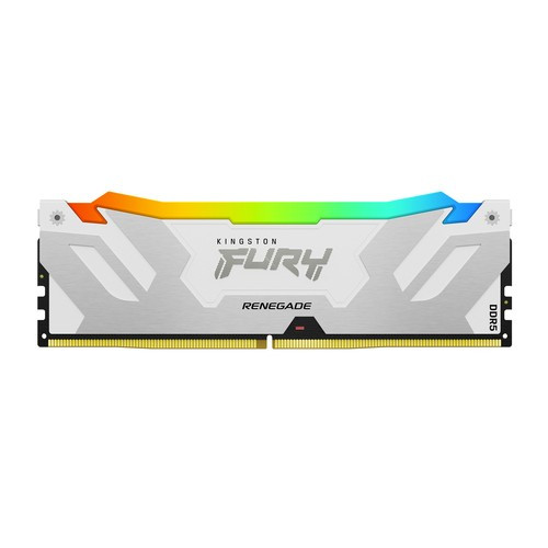 Kingston Technology FURY 24GB 8000MT/s DDR5 CL38 DIMM Renegade RGB White - KF580C38RWA-24