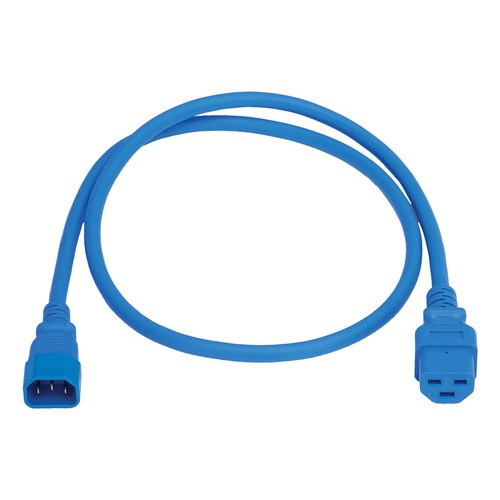 Eaton  câble électrique Bleu 1,2 m IEC C14 Coupleur C21 - P037-004-ABL