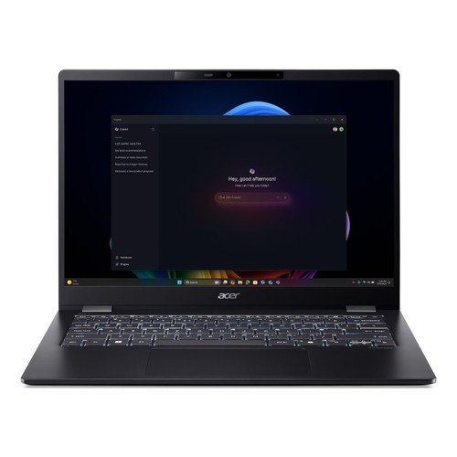 Acer TravelMate P6 14 AI TMP614-54-783H Copilot+ PC Intel Core Ultra 7 256V Ordinateur portable 35,6 cm (14") WQXGA+ 16 Go LPDDR5x-SDRAM 1 To SSD Wi-Fi 7 (802.11be) Windows 11 Pro Noir - NX.BJJAA.001