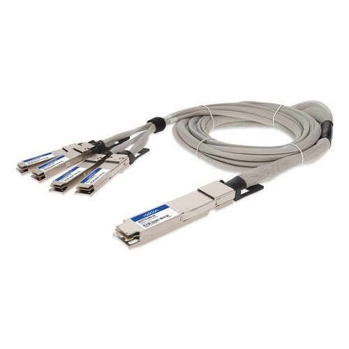 AddOn Networks  câble InfiniBand et à fibres optiques 1 m OSFP 4x QSFP56 DAC Gris, Argent - MCP7Y70-H001-AO