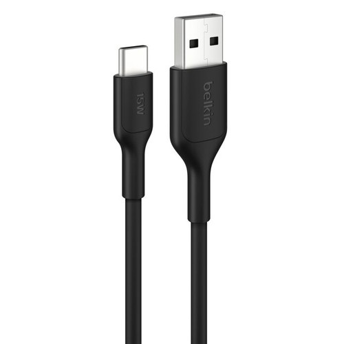 Belkin  câble USB 1 m USB A USB C Noir - CAB021FQ1MBK