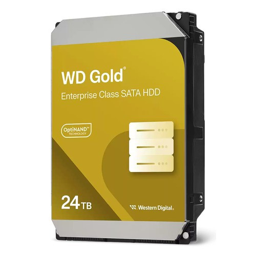 Western Digital Gold  disque dur 24 To 7200 tr/min 512 Mo 3.5" Série ATA III - WD242KRYZ