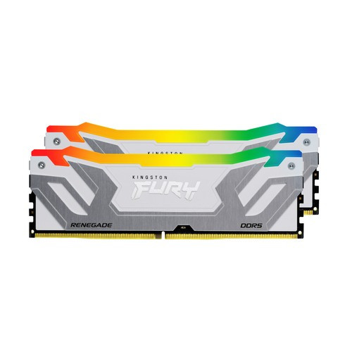 Kingston Technology FURY 24GB 8800MT/s DDR5 CL42 CUDIMM Renegade RGB Blanc - KF588CU42RWA-24