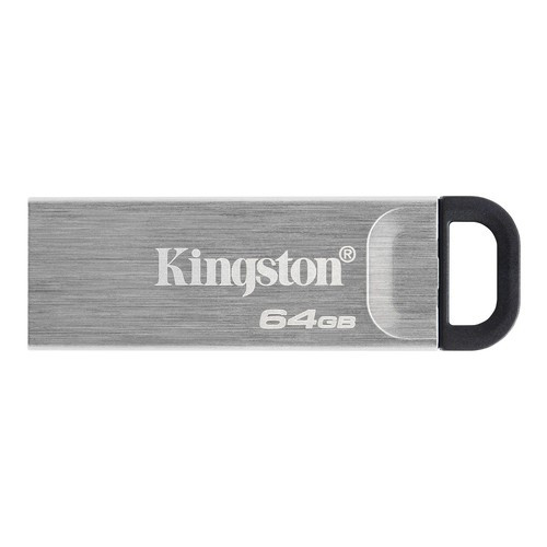 Kingston Technology DataTraveler Kyson Co-Logo lecteur USB flash 64 Go USB Type-A 3.2 Gen 1 (3.1 Gen 1) Argent - DTKN/64GBCL