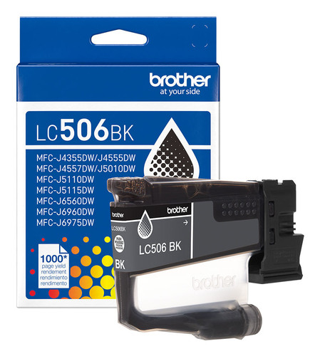 Brother  cartouche d'encre 1 pièce(s) Original Rendement standard Noir - LC506BKS