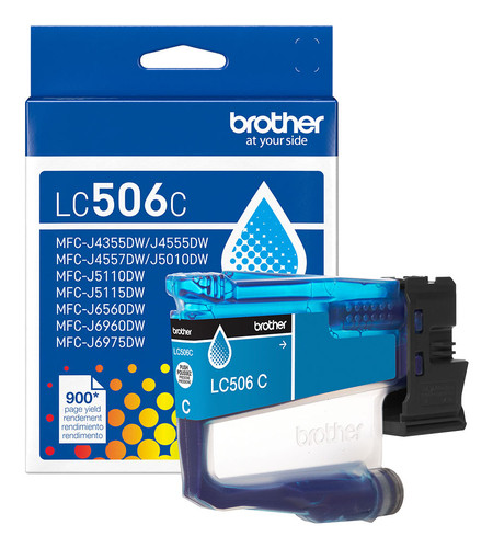 Brother  cartouche d'encre 1 pièce(s) Original Rendement standard Cyan - LC506CS