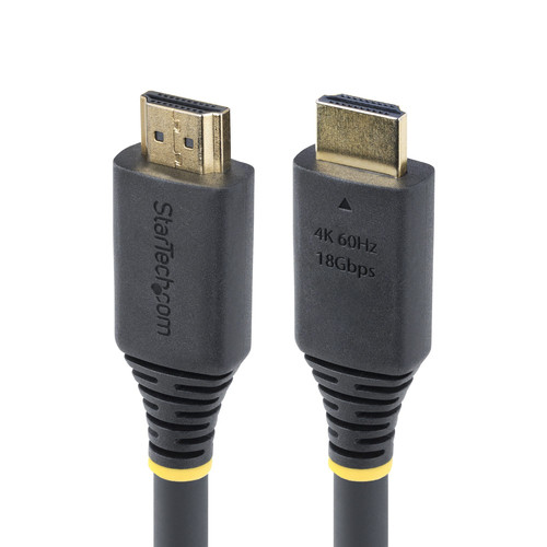 StarTech.com HDMI2-CABLE-4K60-50F – Câble HDMI 15,2 m HDMI Type A (Standard) Noir