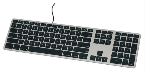 Matias FK316CB – Clavier Universel USB QWERTY Anglais Gris