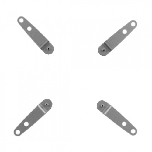 Amer Mounts  kit de support Argent Acier - AMRV100A