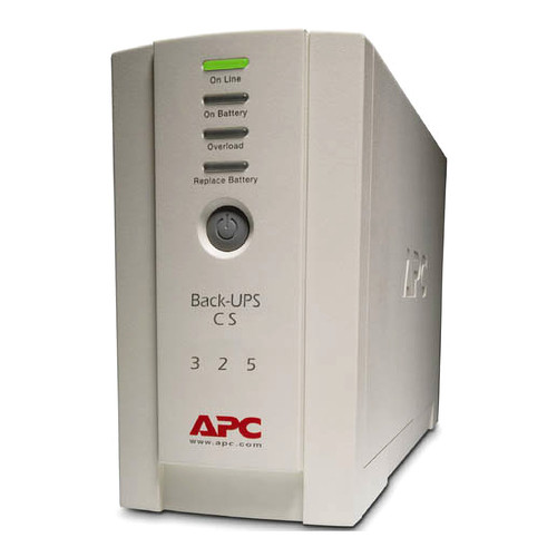 APC BK325I – Back-UPS CS 325 w/o SW alimentation d'énergie non interruptible 0,325 kVA 210 W