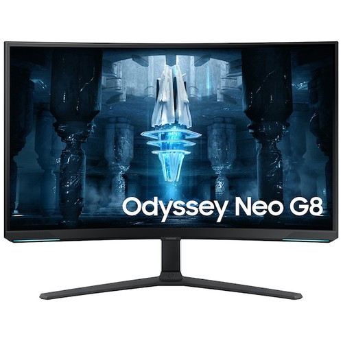 Samsung  écran plat de PC 81,3 cm (32") 3840 x 2160 pixels 4K Ultra HD LCD Noir, Blanc - LS32BG852NNXGO