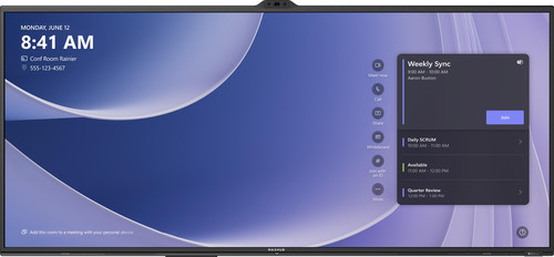 V925T – MAXHUB tableau blanc interactif 2,34 m (92") 5120 x 2160 pixels Écran tactile Noir
