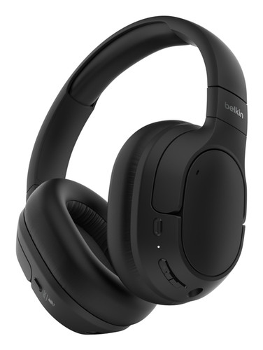 Belkin AUD008fqBK – SoundForm Isolate Casque Avec fil &sans fil Arceau Appels/Musique USB Type-C Bluetooth Noir