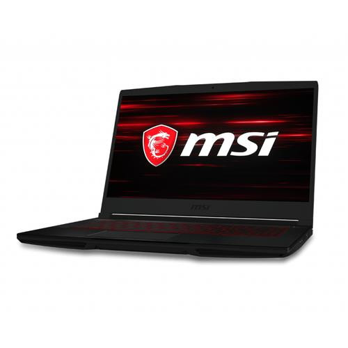 MSI Gaming  Thin Intel® Core™ i5 i5-9300H Ordinateur portable 39,6 cm (15.6") Full HD 8 Go DDR4-SDRAM 256 Go SSD NVIDIA® GeForce® GTX 1650 Max-Q Wi-Fi 5 (802.11ac) Windows 10 Home Noir - GF63 9SC-060CA
