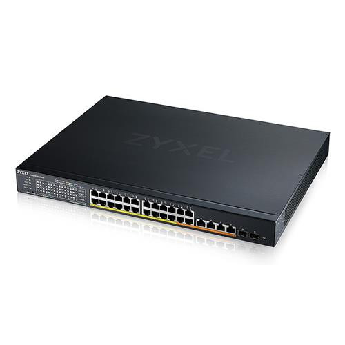 Zyxel  commutateur réseau Géré L3 2.5G Ethernet (100/1000/2500) Connexion Ethernet, supportant l'alimentation via ce port (PoE) 1U Noir - XMG1930-30HP