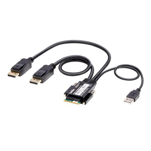 Belkin  câble kvm Noir 0,3 m - F1DN2MOD-HC-P01