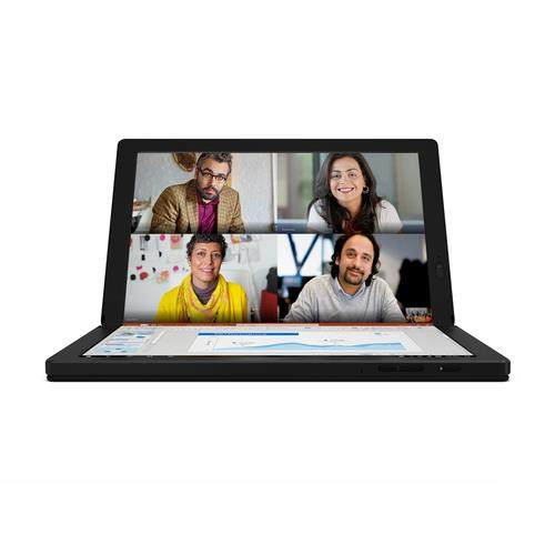 Lenovo ThinkPad X1 Fold Gen 1 Hybride (2-en-1) 33,8 cm (13.3") Écran tactile 8 Go LPDDR4x-SDRAM 256 Go SSD Wi-Fi 6 (802.11ax) Windows 11 Pro Noir - 20RK0038US
