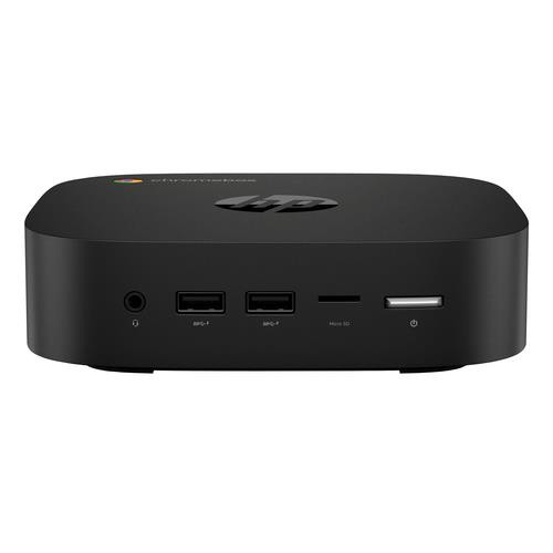HP Chromebox G4 Intel® Celeron® 7305 4 Go DDR4-SDRAM 64 Go eMMC ChromeOS Mini PC Noir - 8R2T3UT#ABA