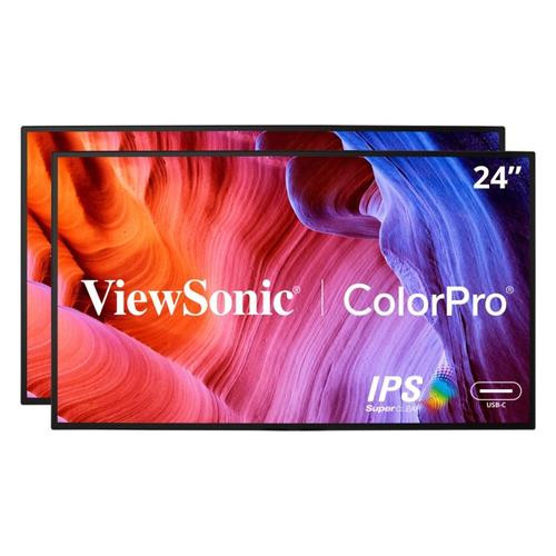 Viewsonic VP2468a_H2 écran plat de PC 61 cm (24") 1920 x 1080 pixels Full HD LED Noir - VP2468A_H2