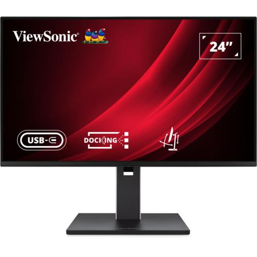 Viewsonic  écran plat de PC 61 cm (24") 1920 x 1080 pixels Full HD LED Noir - VG2458