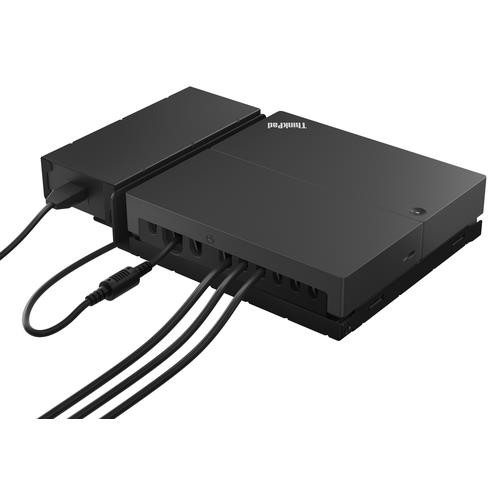 Lenovo ThinkSmart SmartDock Avec fil USB 3.2 Gen 2 (3.1 Gen 2) Type-C Noir - 40BN0135US