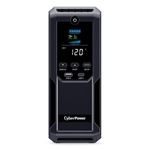 CyberPower LCD Intelligent alimentation d'énergie non interruptible Interactivité de ligne 1,35 kVA 815 W 12 sortie(s) CA - CP1350AVRLCD3