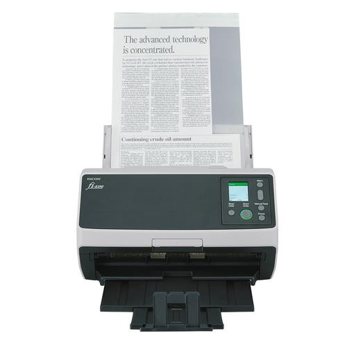 Ricoh fi-8190 Numériseur chargeur automatique de documents (adf) + chargeur manuel 600 x 600 DPI A4 Noir, Gris - PA03810-B005