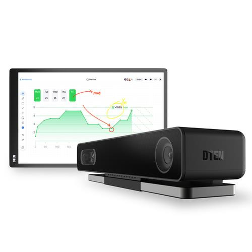 DTEN Mate Wi-Fi système de vidéo conférence 10 personne(s) Ethernet/LAN Système de vidéoconférence de groupe - DBA13310EA-AD