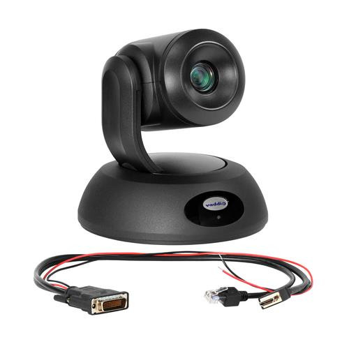 Vaddio RoboSHOT Video Conferencing Camera - 60 fps - Black - 1920 x 1080 Video - Exmor R CMOS Sensor 99999400500 webcam - 999-99400-500