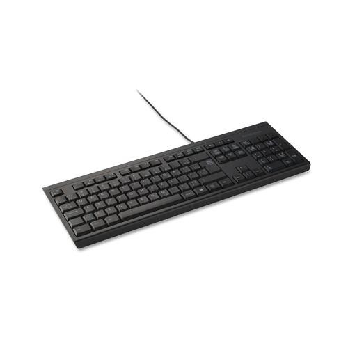 Kensington  clavier Bureau USB QWERTY Anglais américain, Français Noir - K72200CA