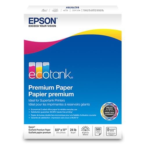 Epson  papier jet d'encre 216x279 mm 500 feuilles Blanc - S041586-ET